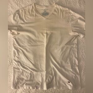 Men’s Tommy Hilfiger White V-Neck